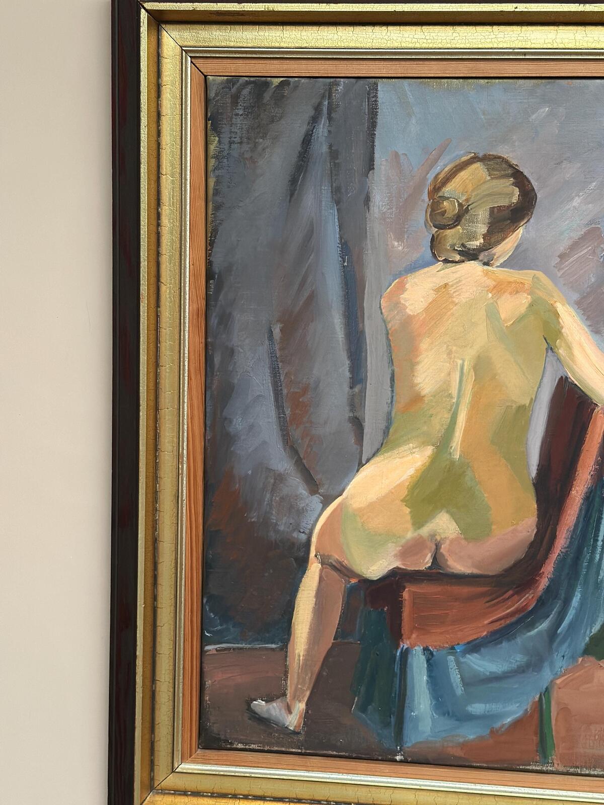 “Sitting Woman” (Attributed to Inger Hasselgren)