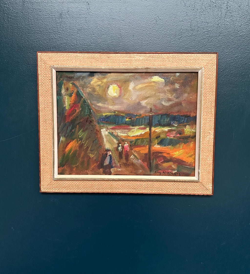 “Landscape with Figures” by Lars Niklasson