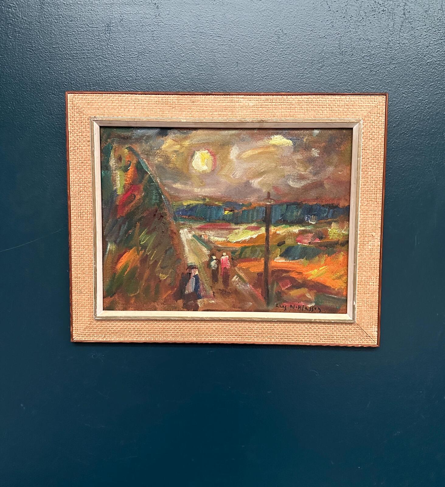 “Landscape with Figures” by Lars Niklasson