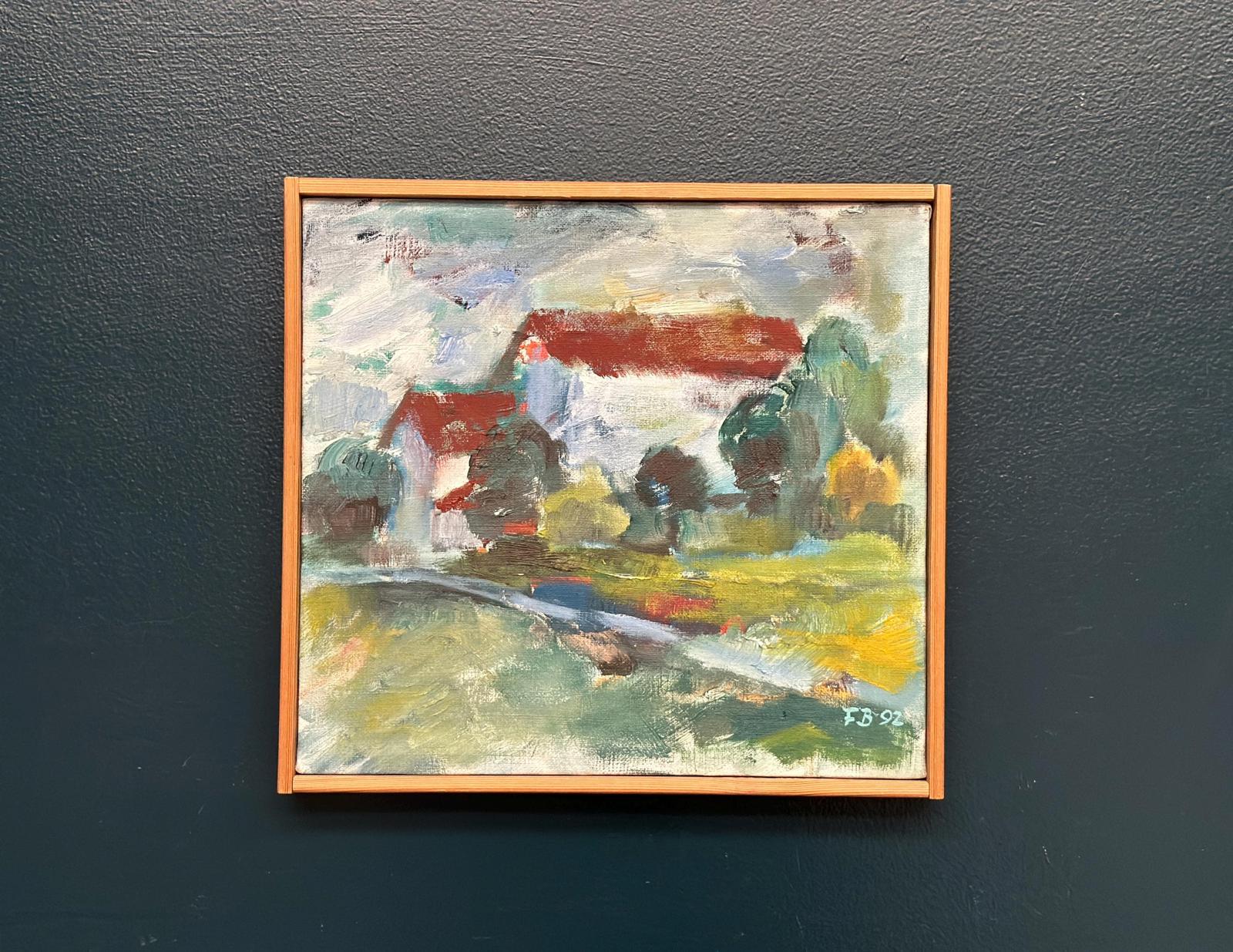 “Cottage and Trees” by Folke Björnfot