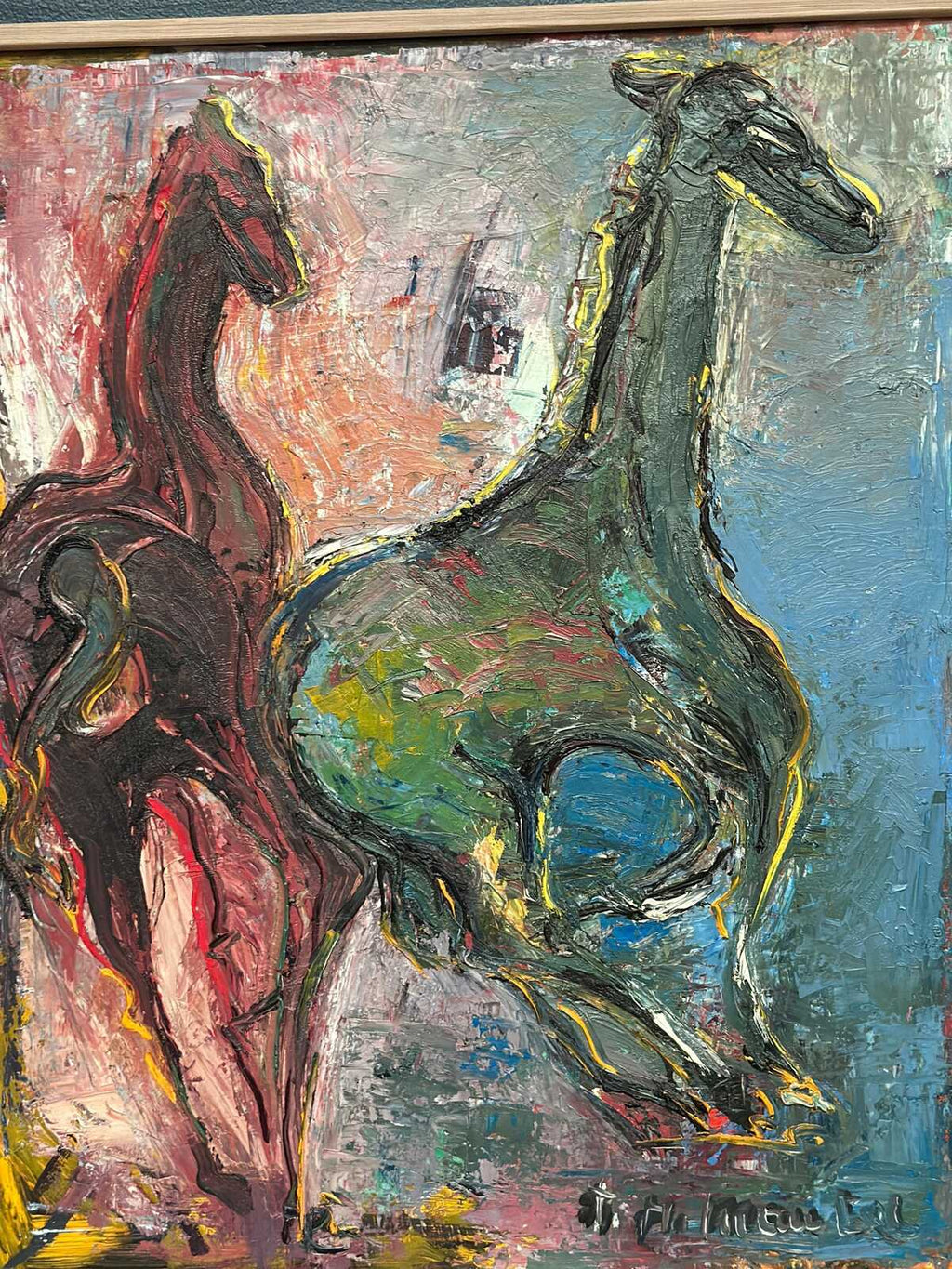 “Horses” by Helmut Mantel