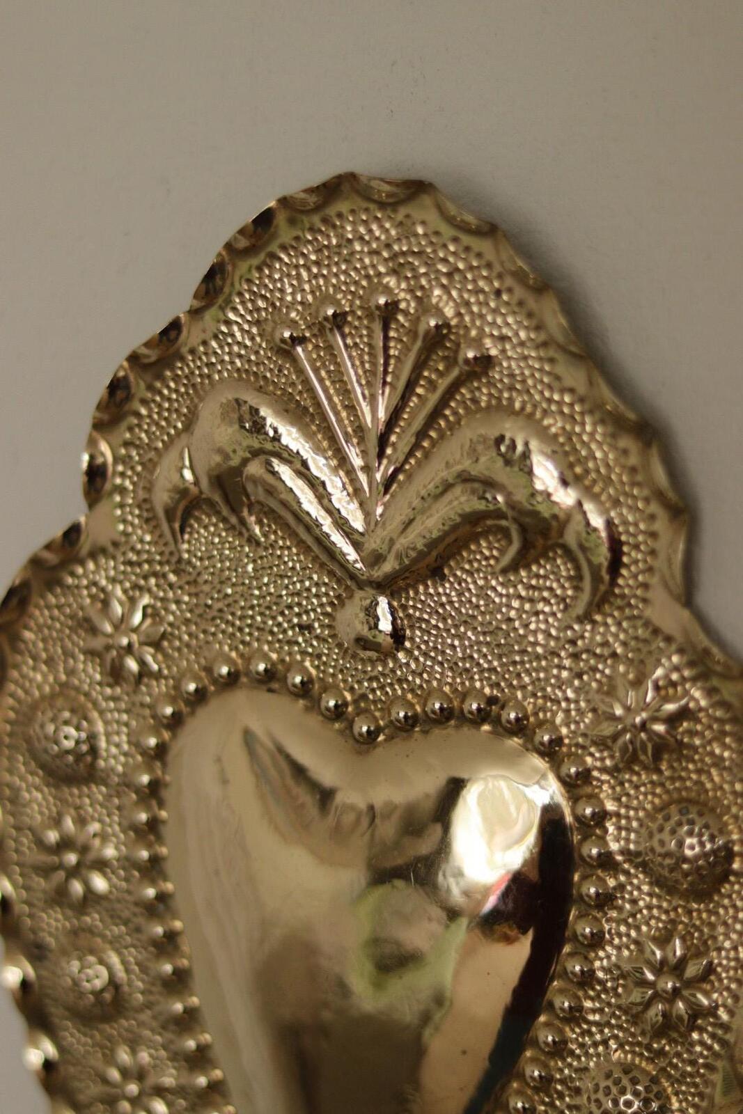 Pair Of Mid Century Swedish Brass Sconces