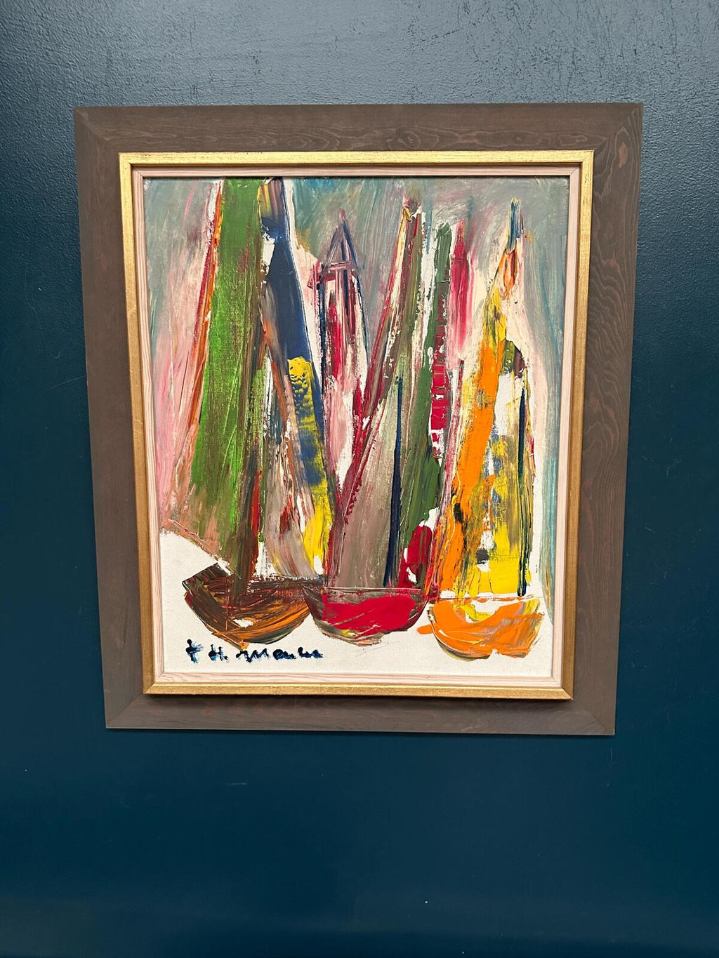 “Sailboats” by Helmut Mantel