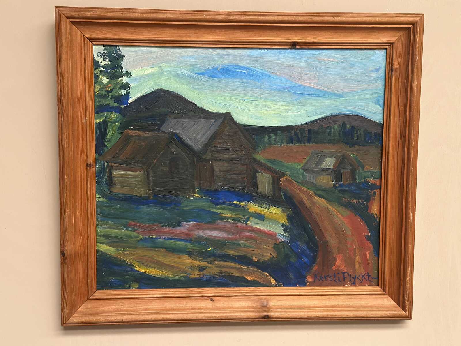 “Mountain Landscape” by Kersti Flyckt