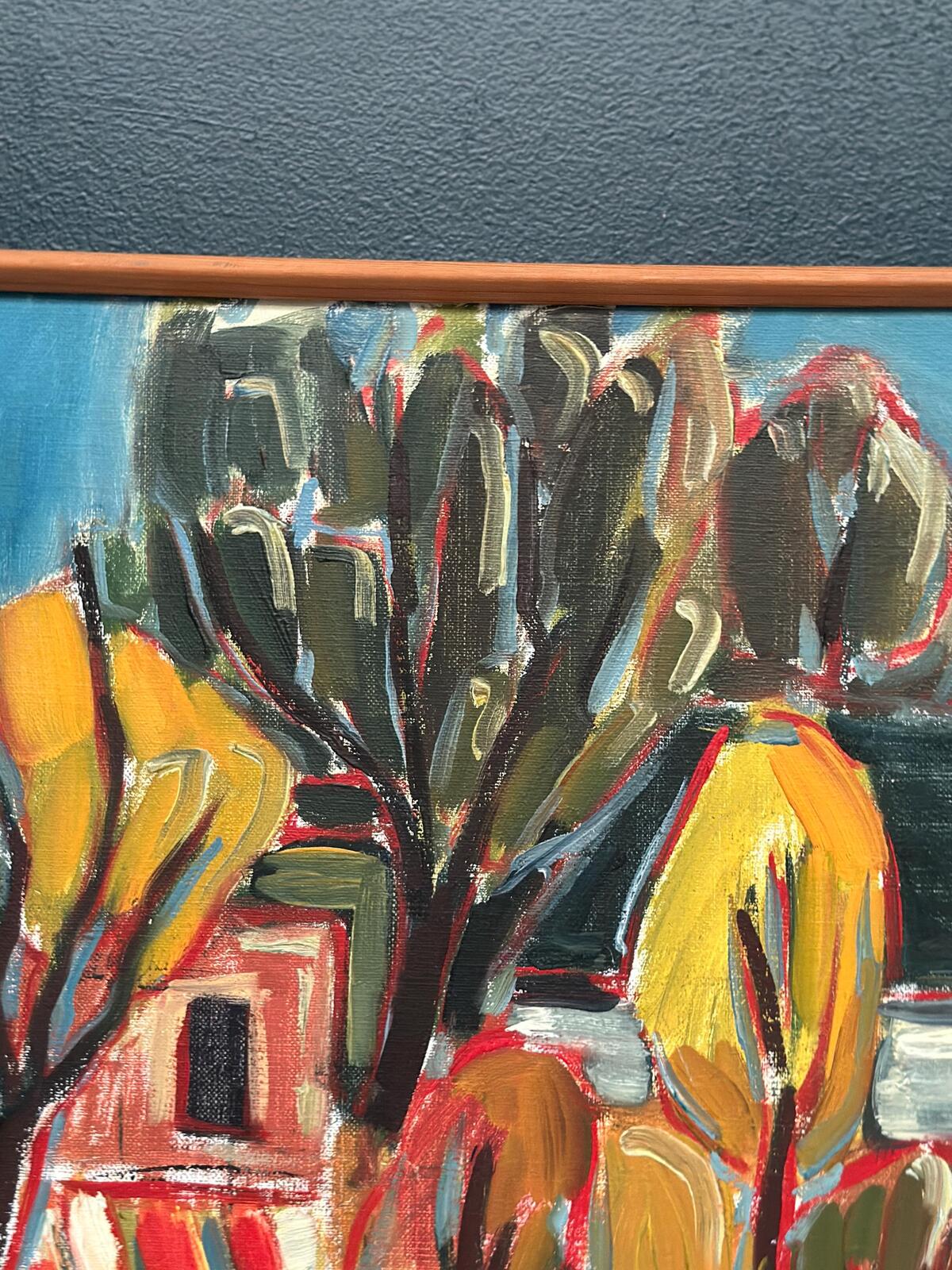 Behind the Trees