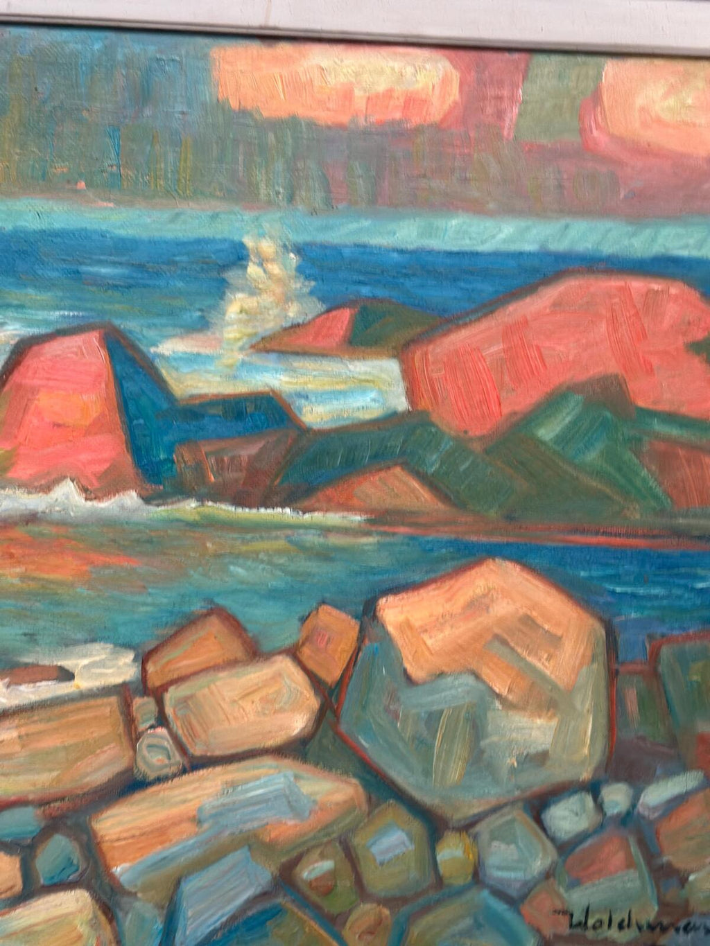 “Landscape” by Waldemar Berg