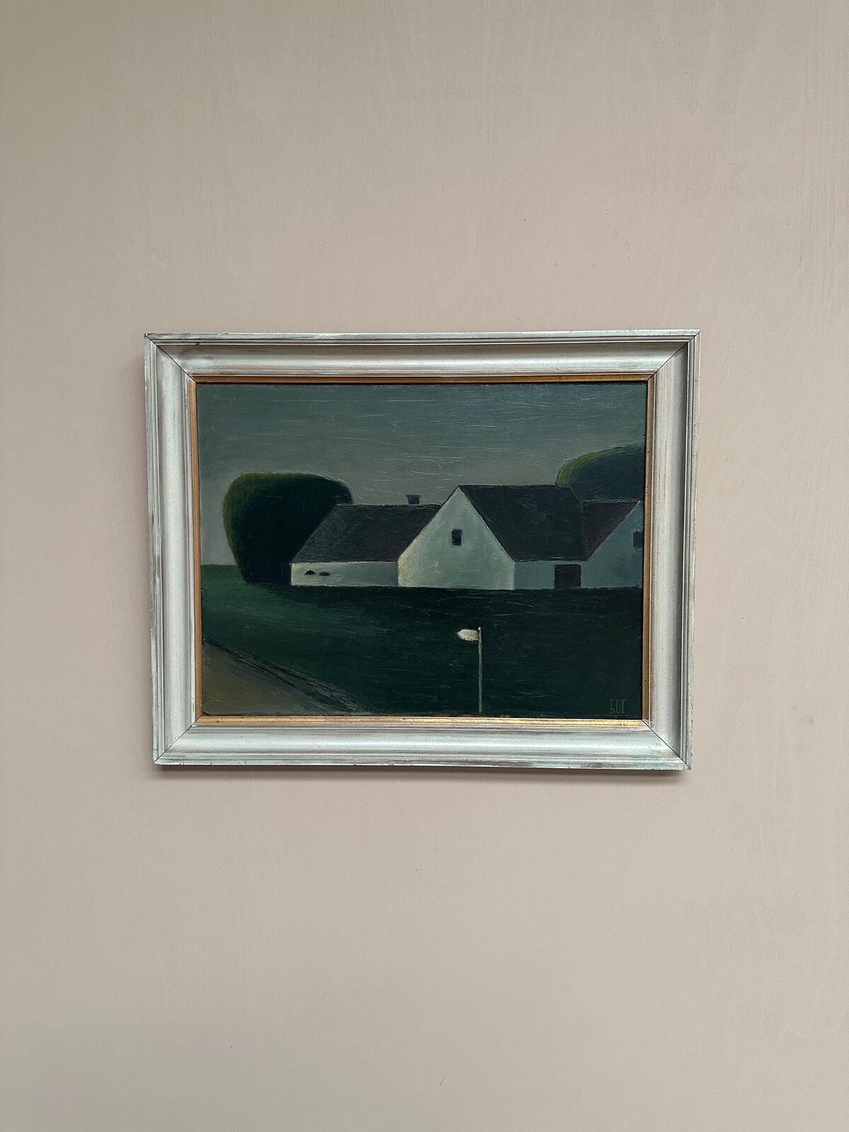 “Houses and Trees” by Svend O. Frederiksen
