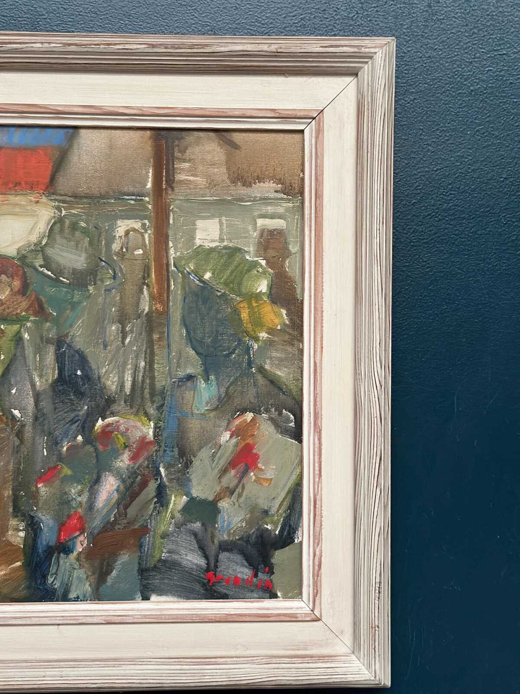 “City Motif with People” by Sven Fritiof Teodor Grandin