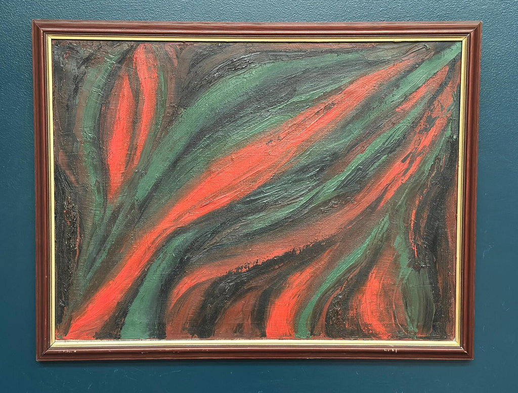 Abstract Expressionist Composition