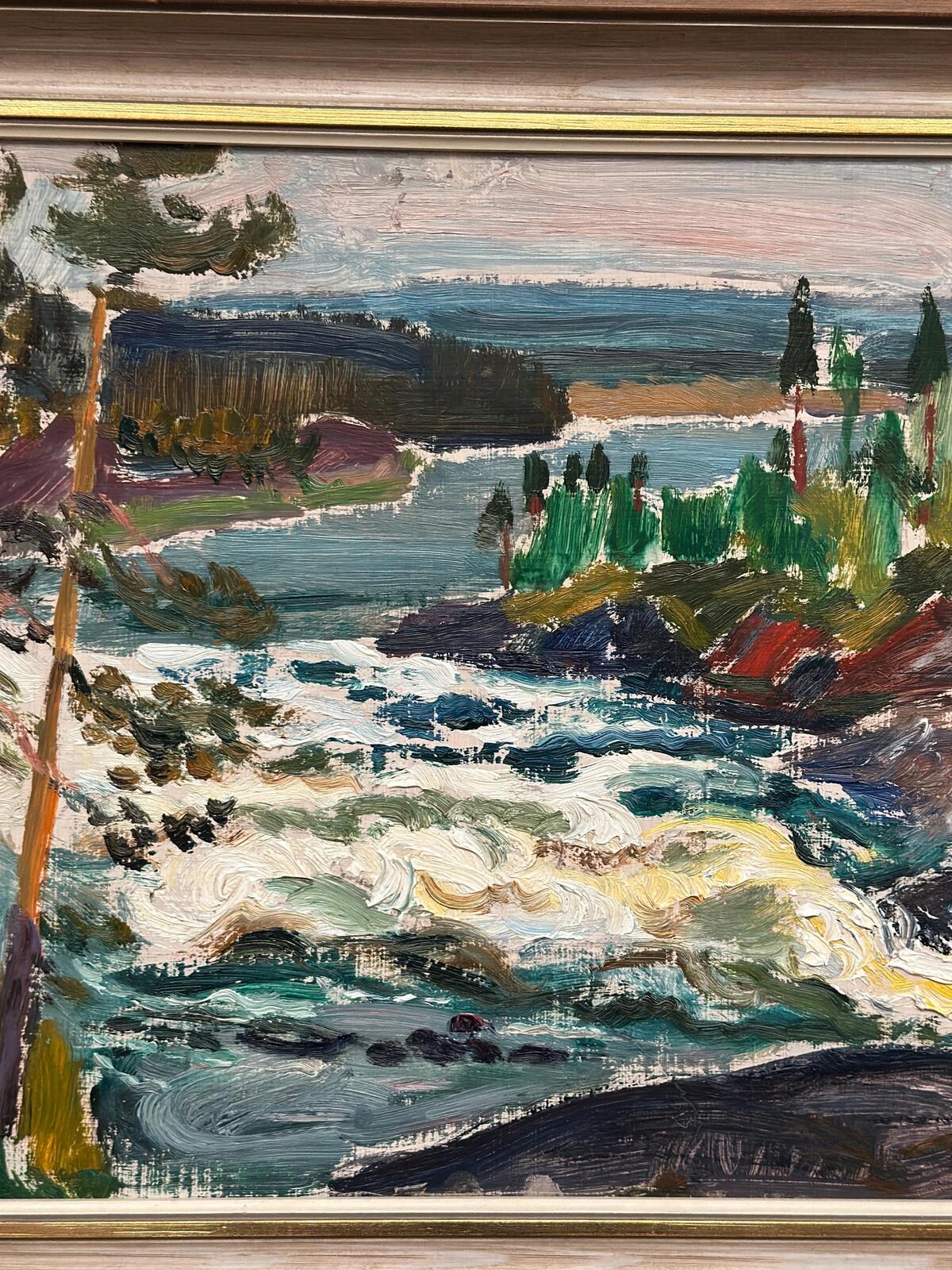 “Forsande vatten” by Paul Sahlin