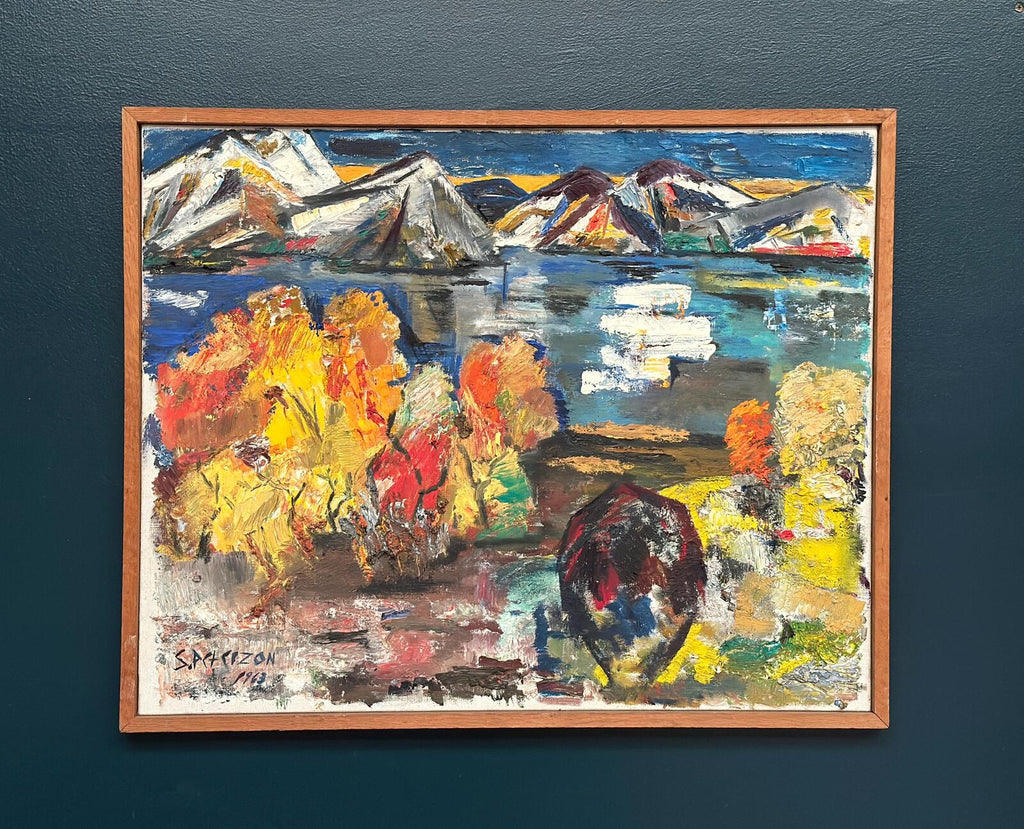 “Abstract Landscape” by S. Pctcizon