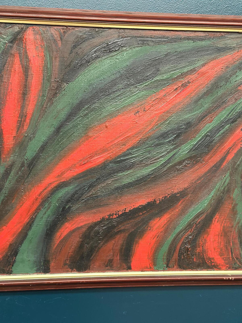 Abstract Expressionist Composition