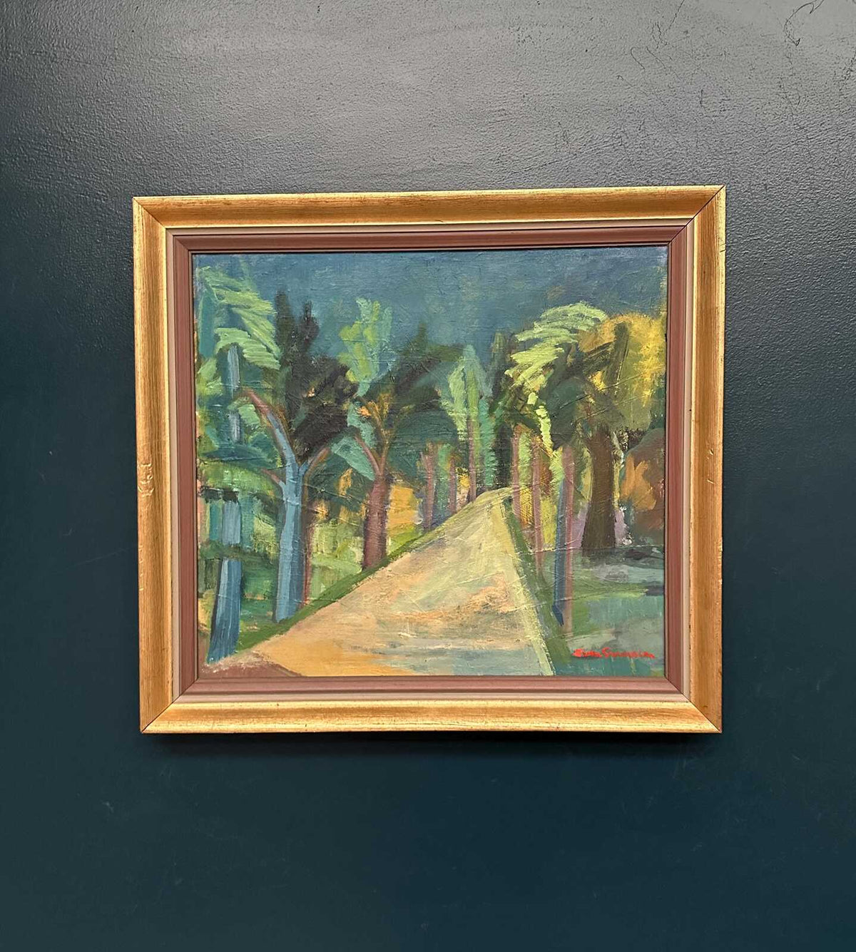 “Path Between Trees” by Sven Svensson