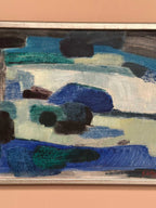 “Blå kust” (Blue Coast) by Bengt Eklund (1916–1989)