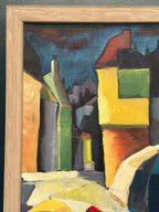 “Cityscape with House Facades” by Ebbe Höglund