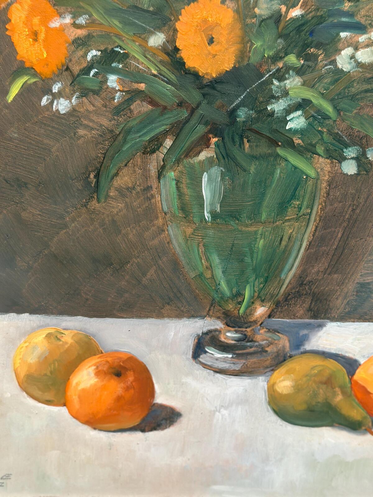 “Floral Still Life” by Arne Ericson – Dated 1967