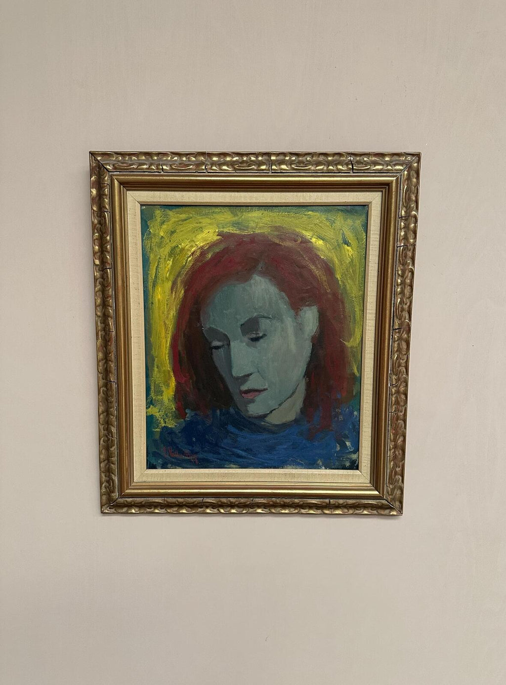 “Woman with Red Hair” by Erik Walter Persson