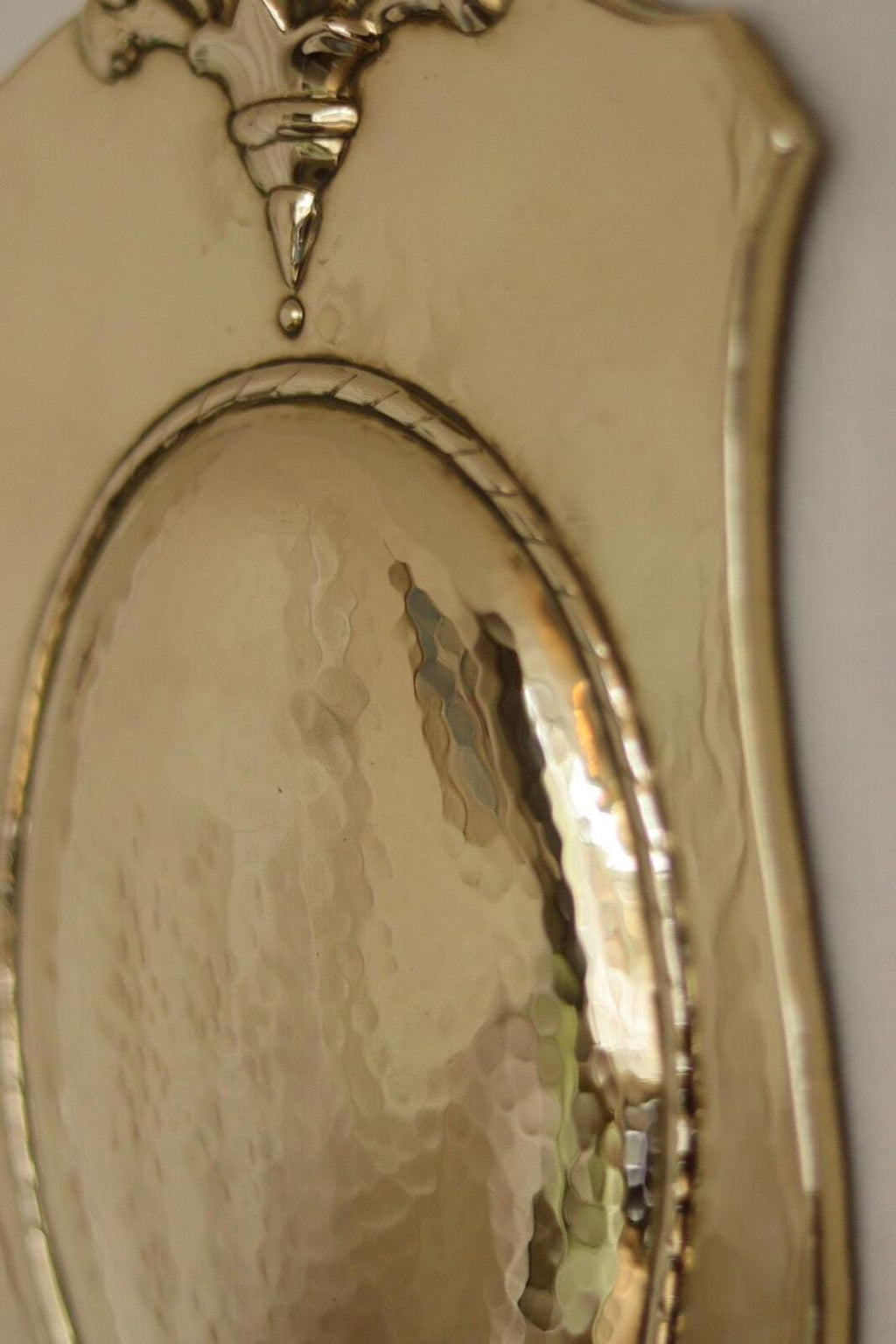 Pair Of Mid Century Swedish Brass Sconces