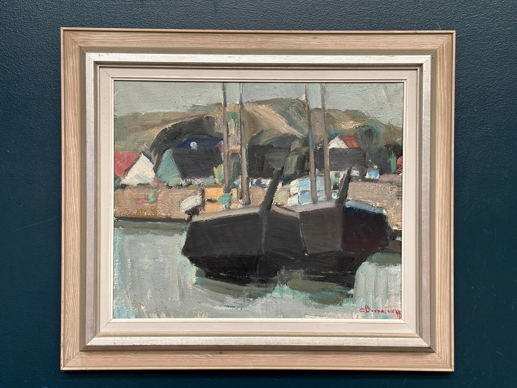 “Fishing Boats in the Harbour” by Carl Berndtsson