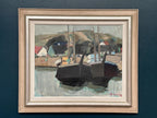 “Fishing Boats in the Harbour” by Carl Berndtsson
