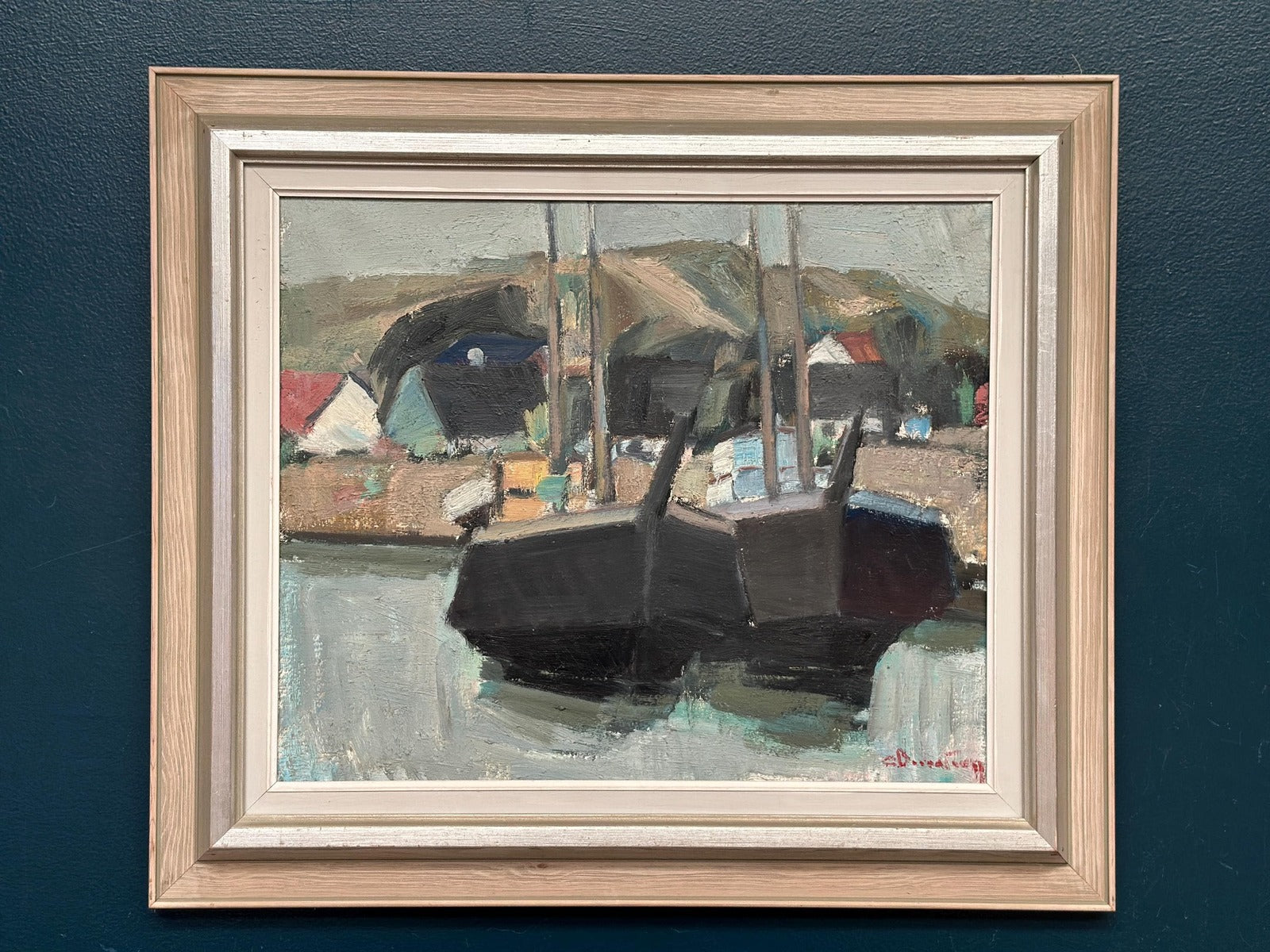 “Fishing Boats in the Harbour” by Carl Berndtsson
