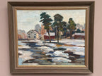 “Winter Landscape” by B. Lundqvist