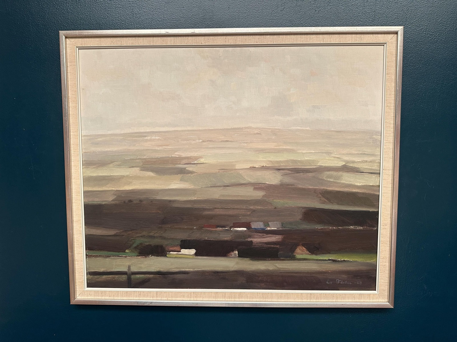 “House in a Flat Landscape” by Evert Färhm