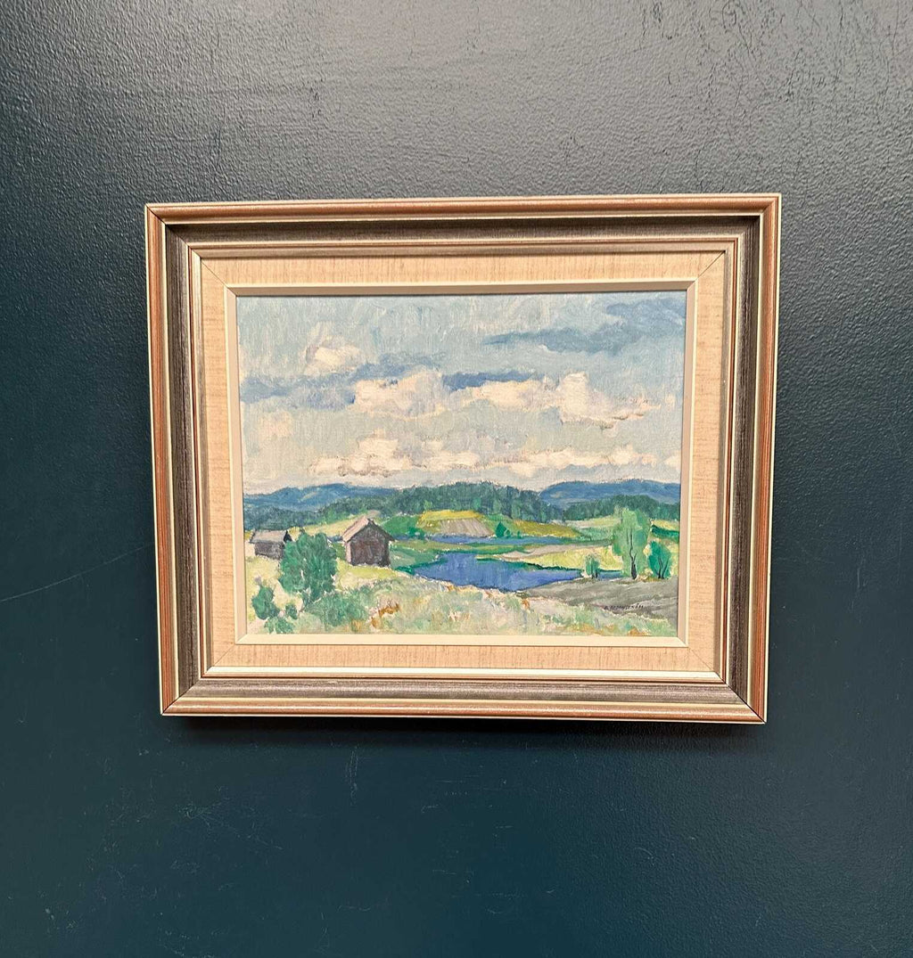 “Landscape” by Evald Hedenström (1909–1997)