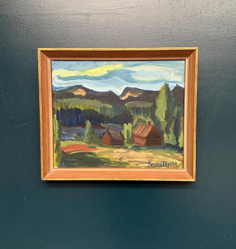 Mountain Landscape by Kerstin Flyckt
