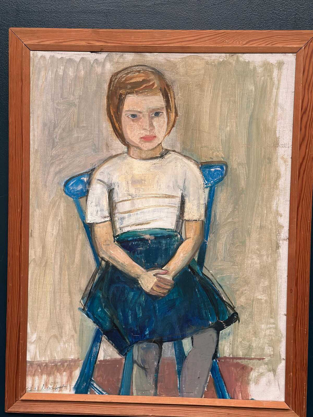 “Flickporträtt” by Kaja Bentzel