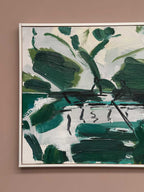 “Rowboats in a Green Landscape” by Bo Swenson