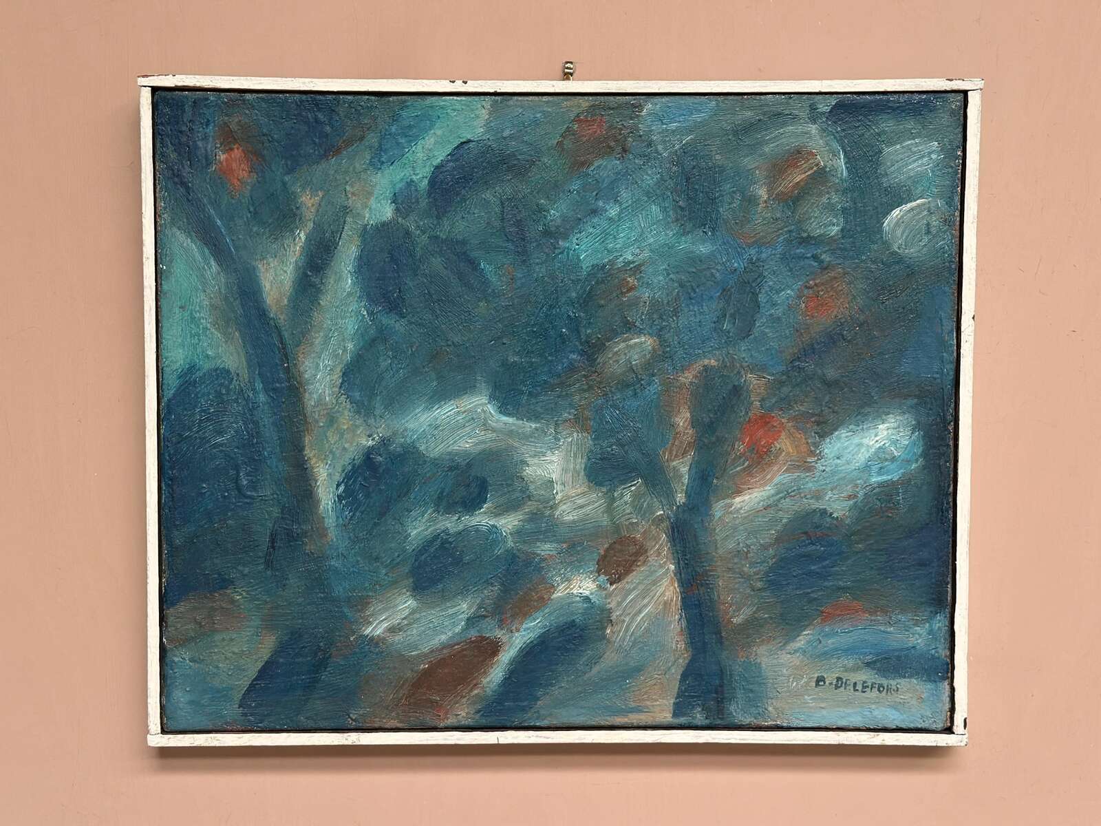 “Blue Composition” by Bengt Delefors