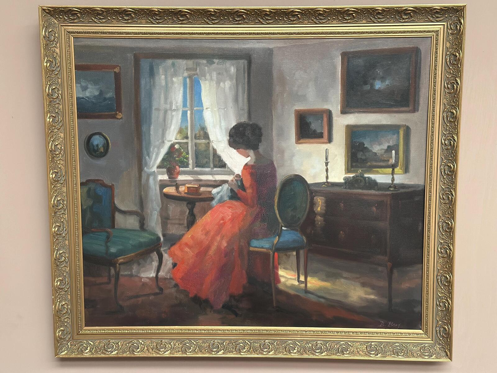 Interior Scene by Bente Berg