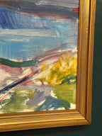 “Coastal Landscape” by Arthur Y. Nilsson