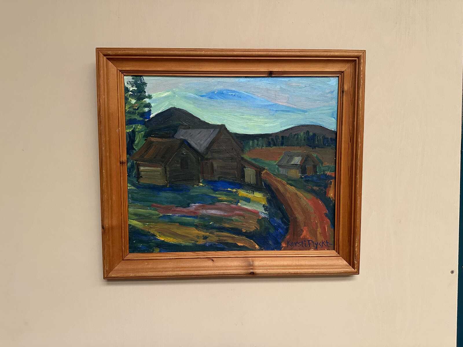“Mountain Landscape” by Kersti Flyckt