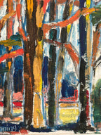 "Tree Trunks" by Wilhelm Henning