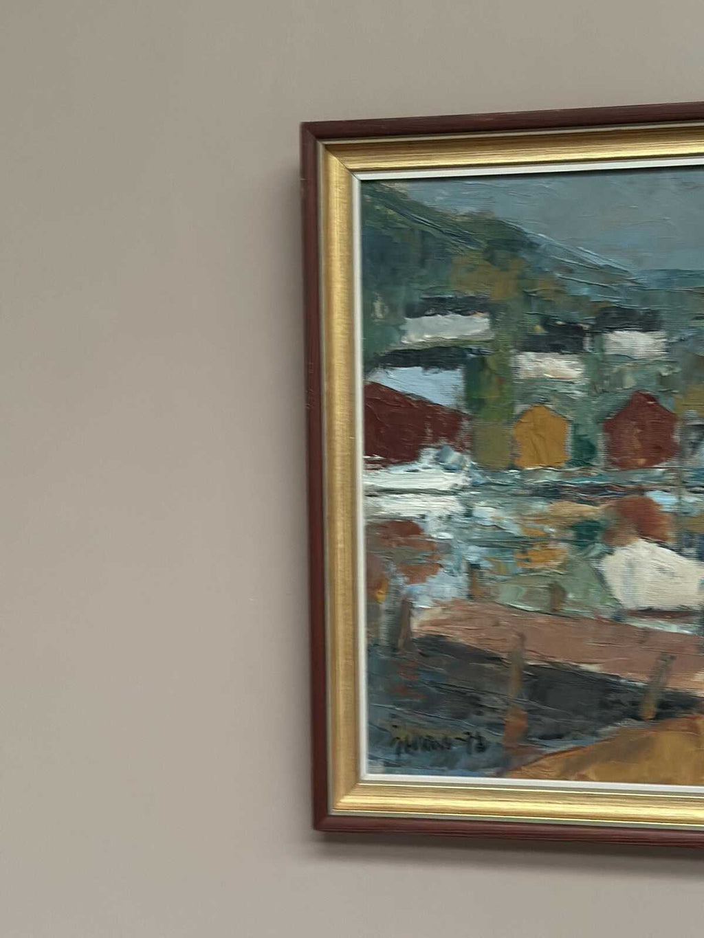 “Badgast och Fiskargubbe” by Fritz Henry Johansson