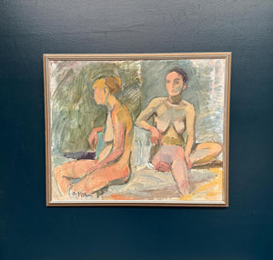 “Two Models”  Dated 1971
