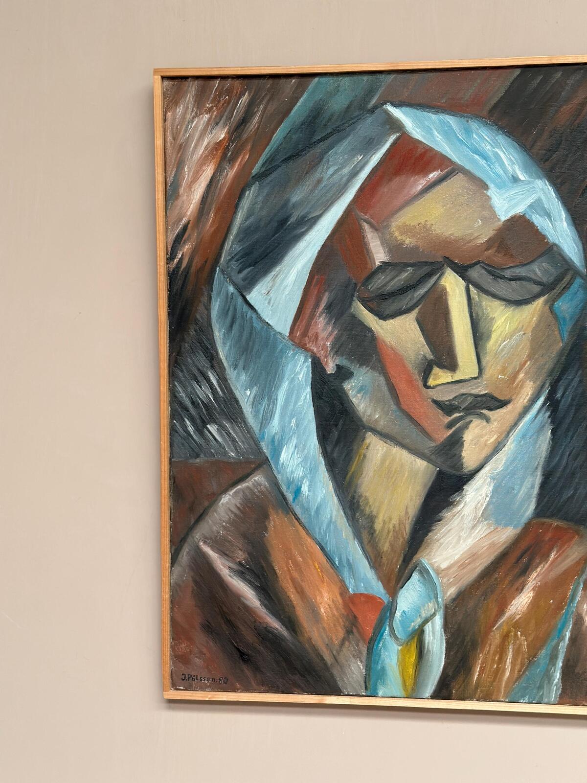 “Cubist Woman Portrait” by Jan Pålsson