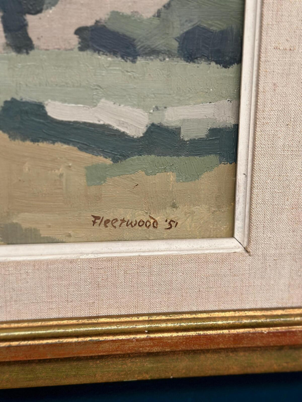 “Landscape” by William Herbert Fleetwood (1915–1993) – 1951