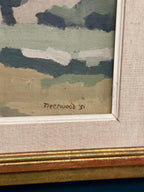 “Landscape” by William Herbert Fleetwood (1915–1993) – 1951