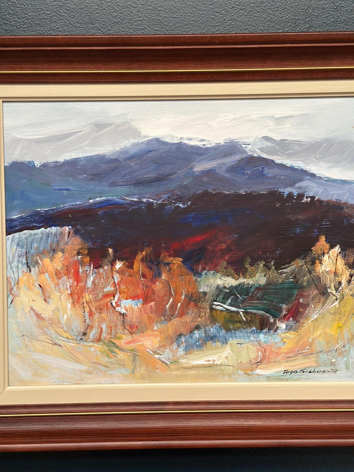 “Autumn Landscape” by Torgny Forsberg