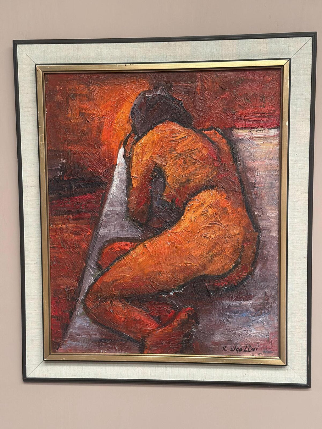 “Reclined Woman” by Renzo Ugolini
