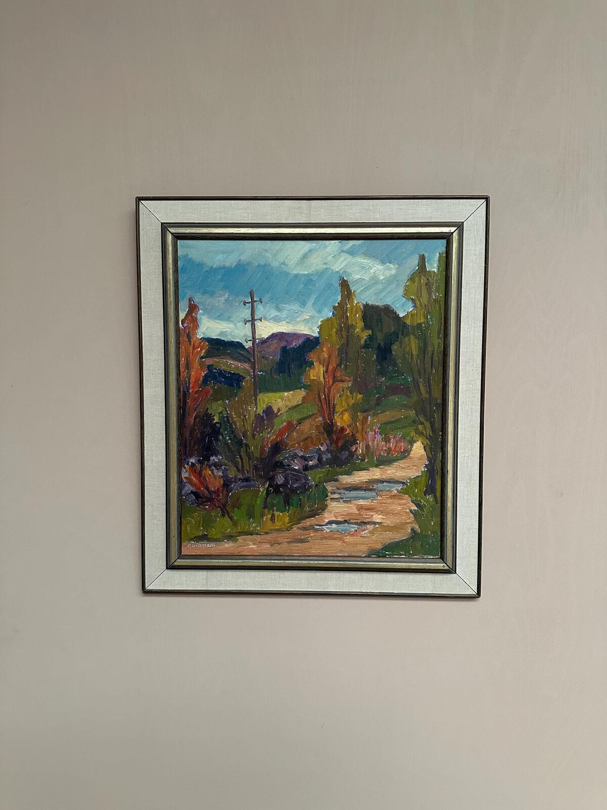 “The Hillside Path” by G. Grontzon