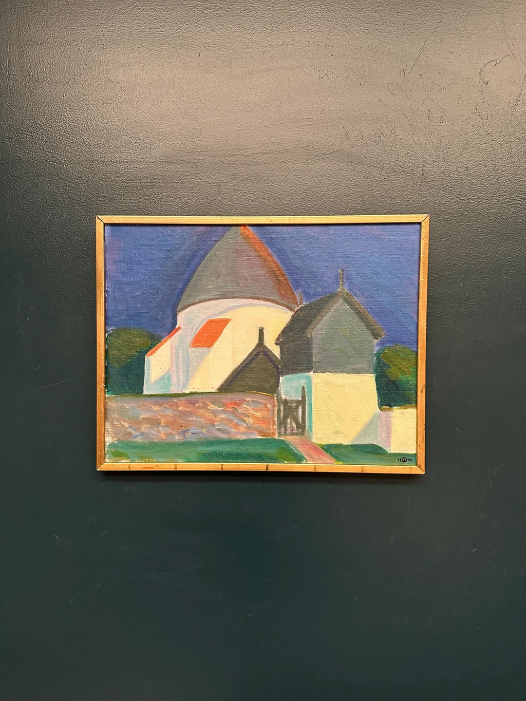 “Round Kyrkby, Bornholm” by Eric Elfvén