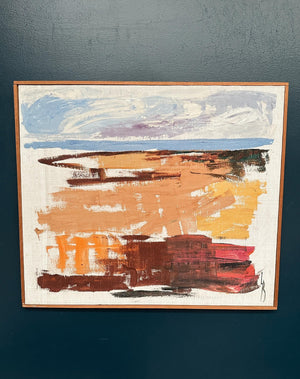 “Coastal Landscape” Attributed to Lars Börjesson