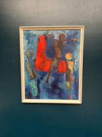 “PRÆSENTATION I BLÅT” by Marino Marini
