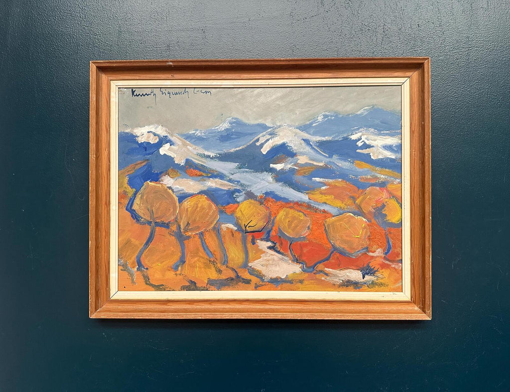 “Trees and Mountains” by Kenneth Sigvard