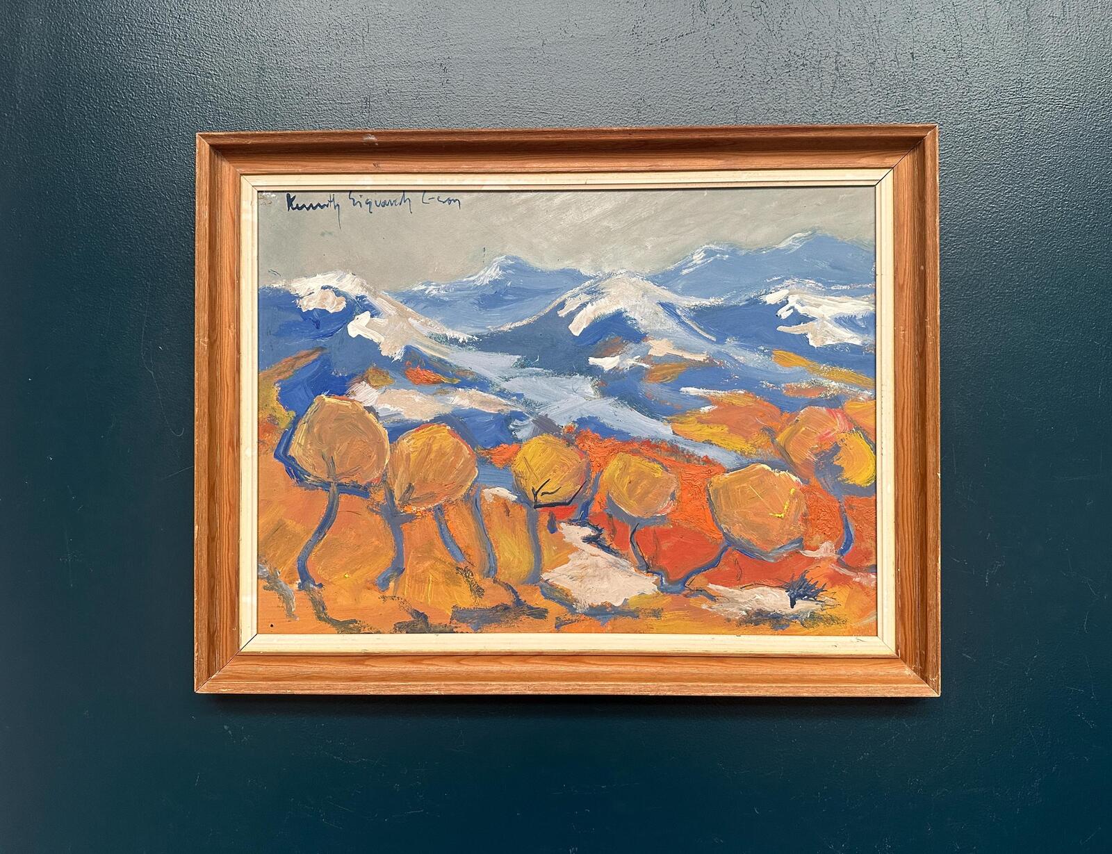 “Trees and Mountains” by Kenneth Sigvard