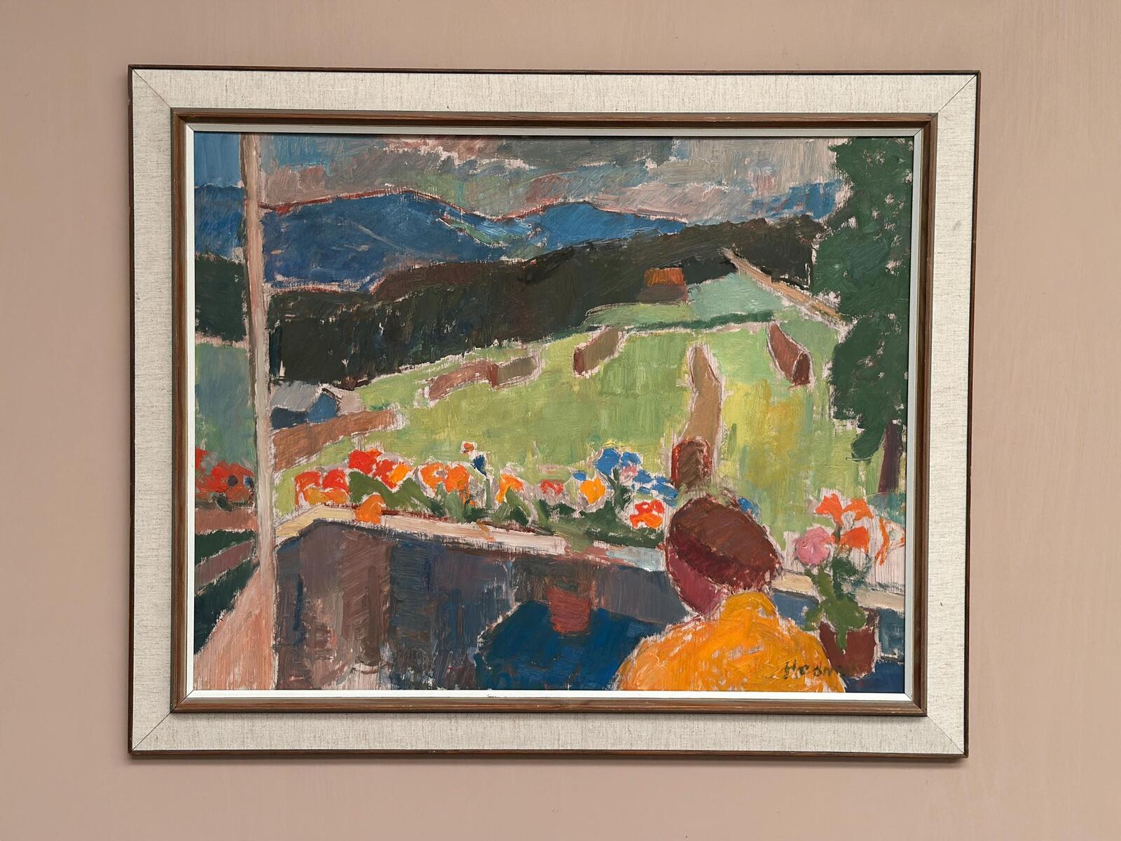 “Balcony View” by John Hedman